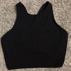 Athleta Black Crop Top